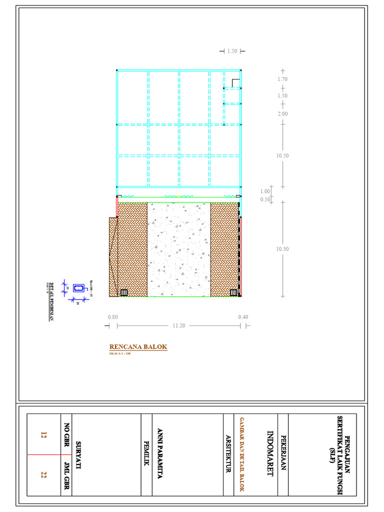 Gambar Dan Detail Balok | PDF