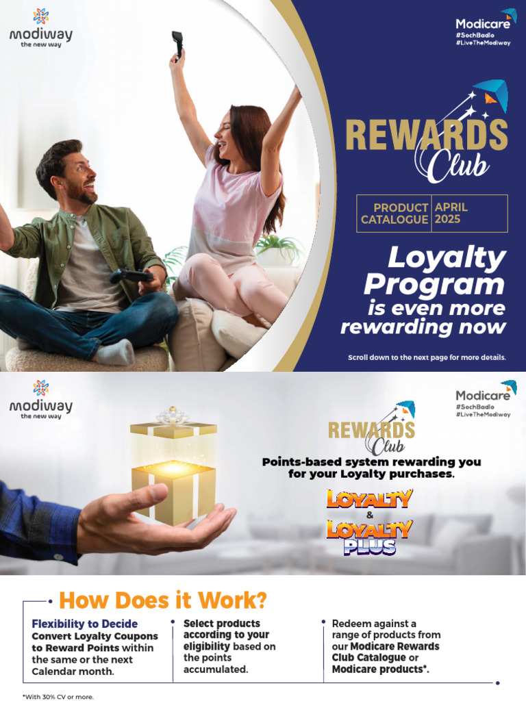 Modicare Rewards Club Catalogue 2025 | PDF | Pressure Cooking | Loyalty ...