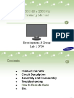 Samsung Sync Master 2333hd 2333sw Training Manual
