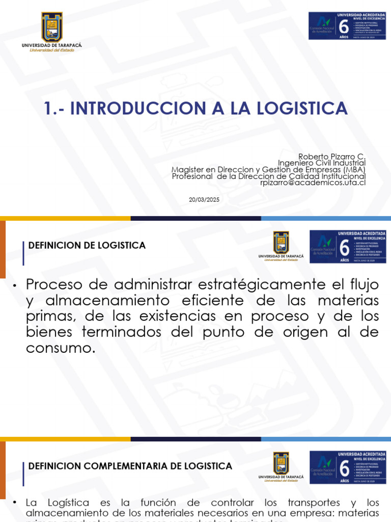 Introducción a la Logística Empresarial | PDF | Logística | Business