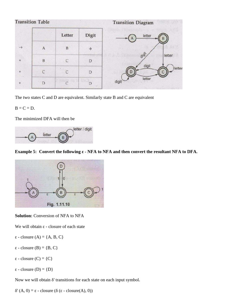 NFA to DFA Conversion Process | PDF | Mathematical Logic | Formal Methods