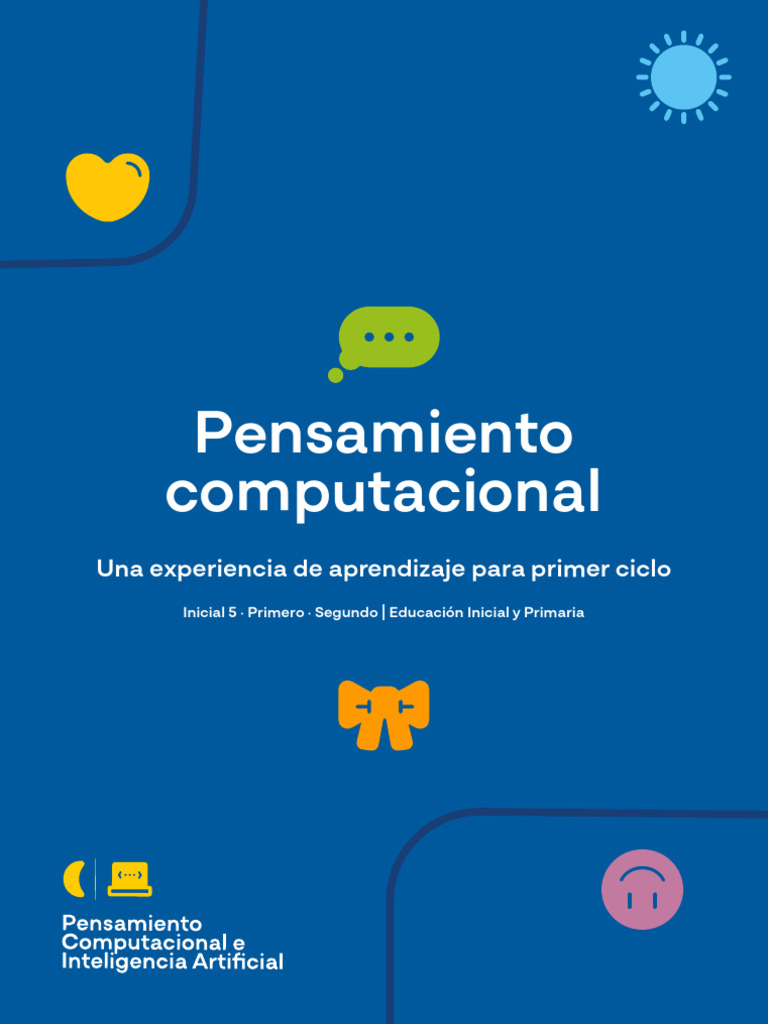 Pensamiento Computacional en Educación Inicial | PDF | Pensamiento ...