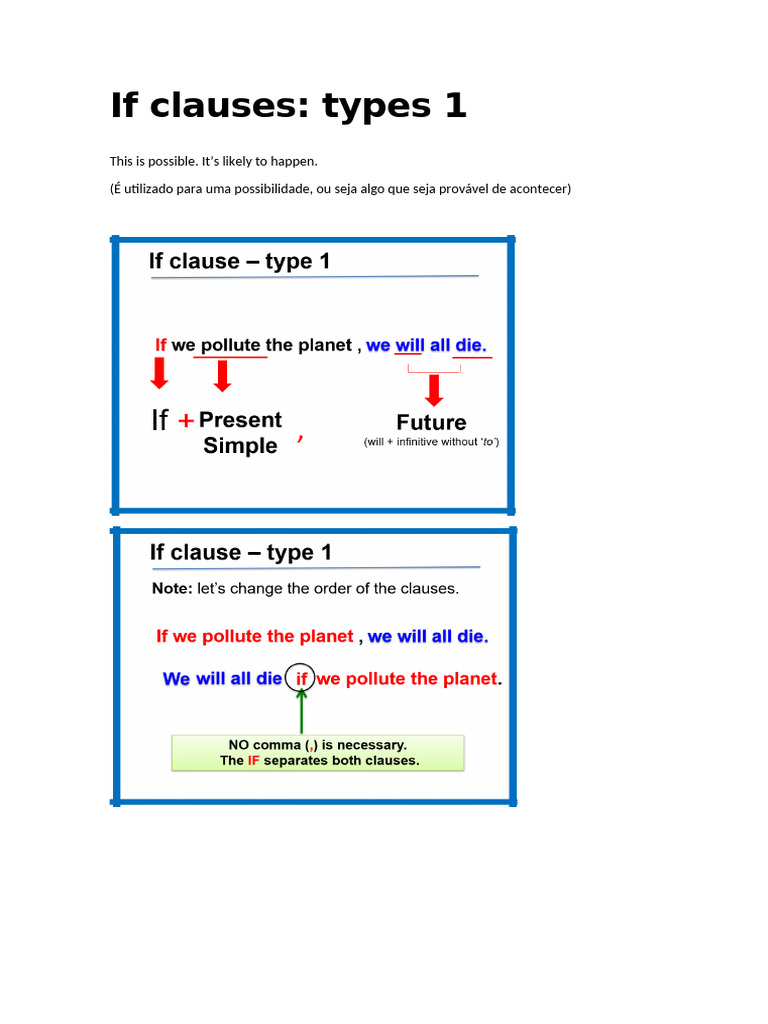 If Clauses | PDF
