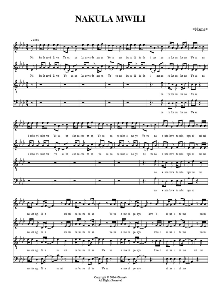 Nakula Mwili | PDF