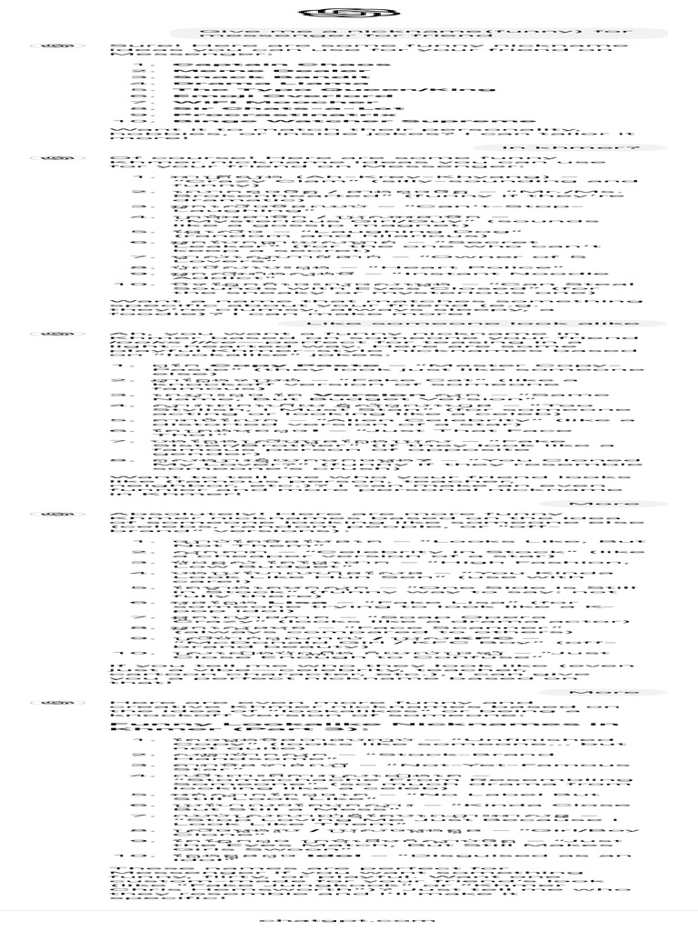Funny Messenger Nicknames | PDF