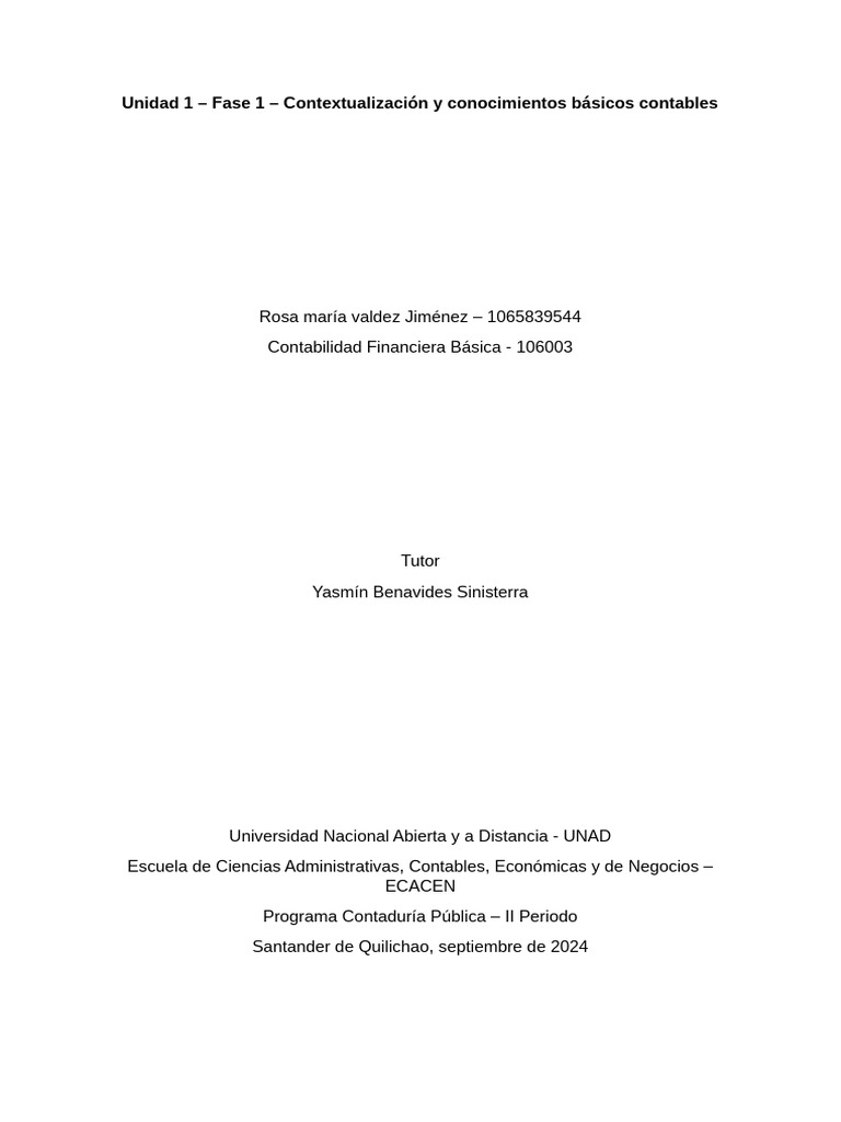 Auxiliar Contable 2 Rosa Valdez | PDF | Contabilidad | Economía Financiera