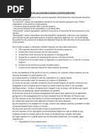 Pre-Operational & Pre-Commencement Expenses | PDF | Expense | Tax Deduction
