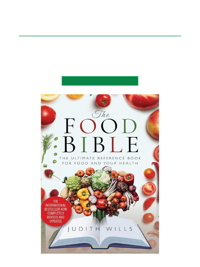 The Food Bible: Health Reference Guide | PDF