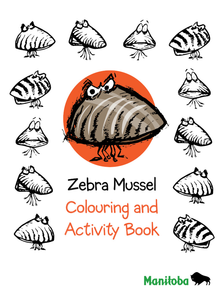 Zebra Mussel Activity Book for Kids | PDF | Mussel