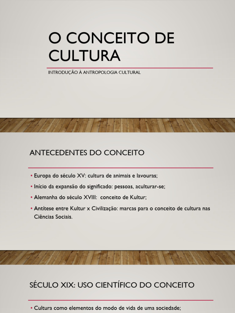 O Conceito de Cultura | PDF