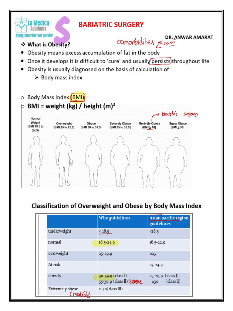 Understanding Obesity and Treatment Options | PDF | Bariatric Surgery ...