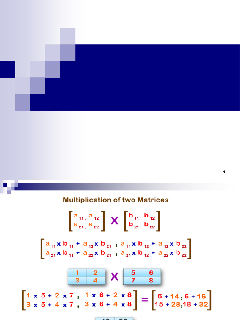 3x3 Matrix Multiplication in C | PDF