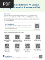 Statements (Viss) Statements (Viss) : Dates of Current Vaccine ...
