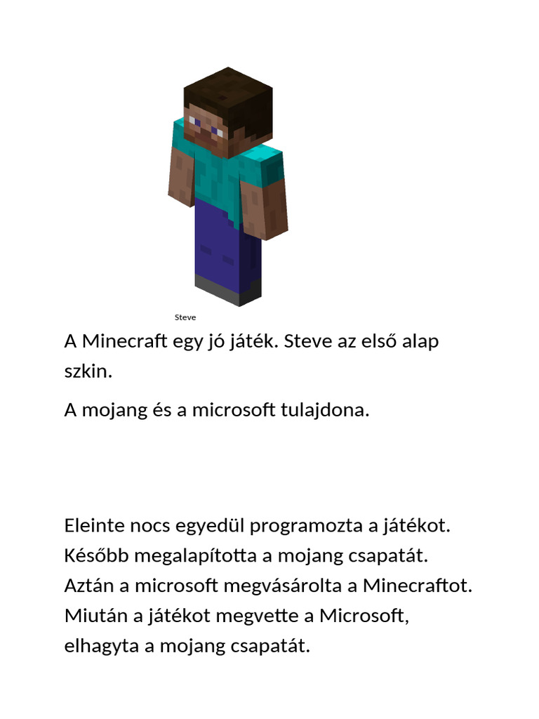 A Minecraft | PDF