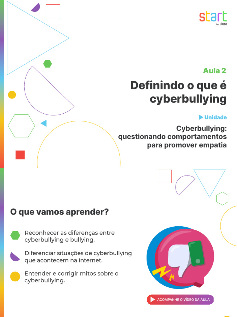 Entendendo o Cyberbullying e Empatia | PDF | Assédio moral/bullying ...