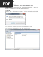 Download Tips Dan Trik Windows 7 Dengan Menggunakan Group Policy by Widhy Al Mauludyansah SN86405740 doc pdf
