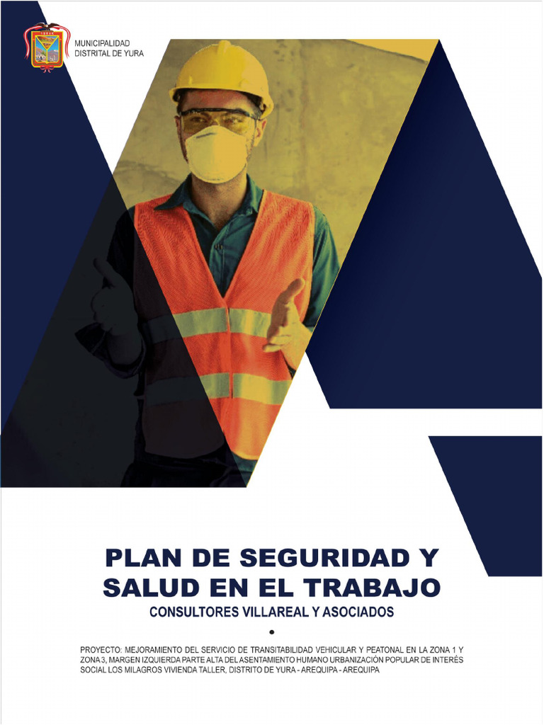PLAN DE SEGURIDAD Y SALUD EN EL TRABAJO | PDF | Seguridad y salud ...