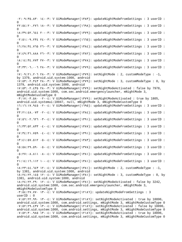 Dark Mode Log1 | PDF
