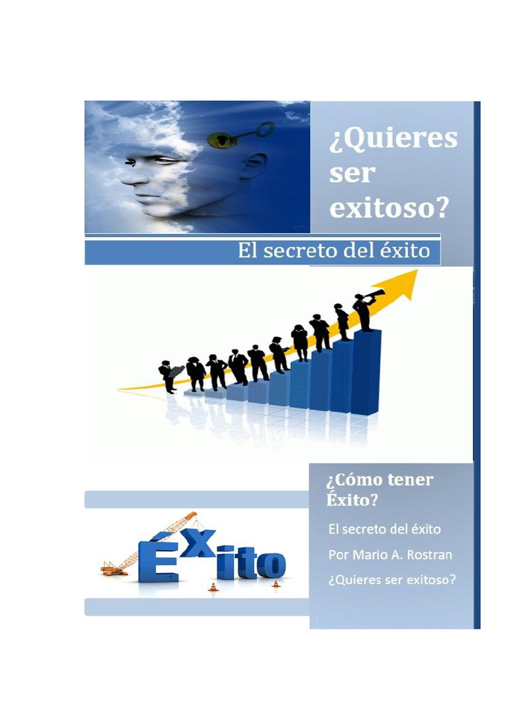 Claves para Alcanzar el Éxito Personal | PDF | Análisis FODA | Pensamiento