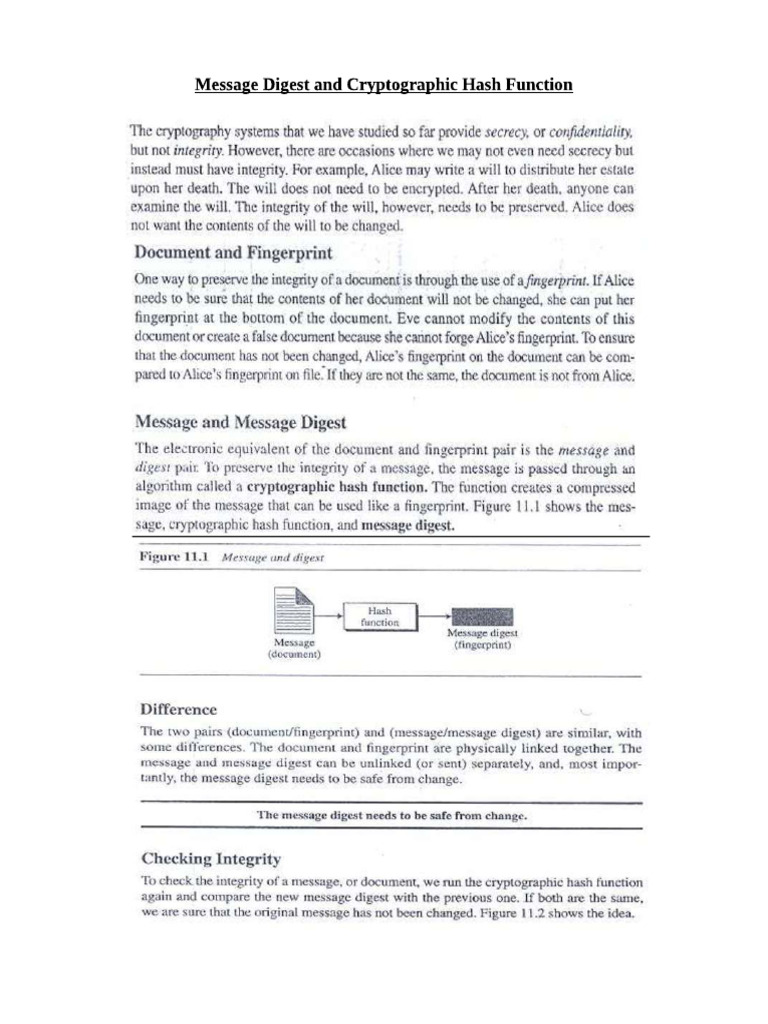 Hash Function 1 | PDF