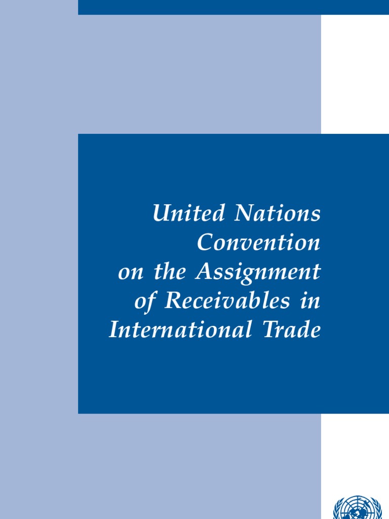 convention on the assignment of receivables in international trade