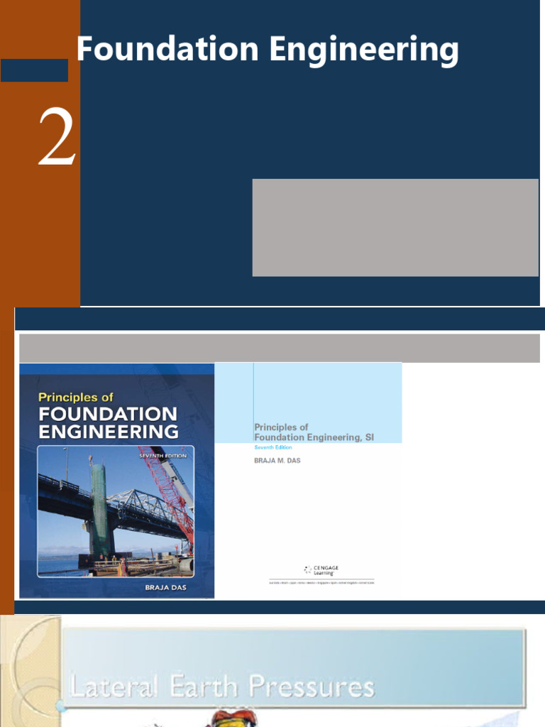Foundation Engineering CH 7,8 Lesson 1,2 | PDF