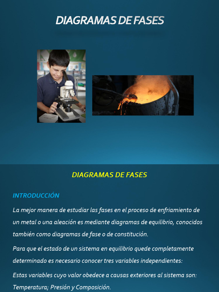 Diagramas de Fases en Aleaciones Metálicas | PDF | Fase (materia ...
