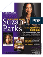 Suzan-Lori Parks at Prairie View A&M