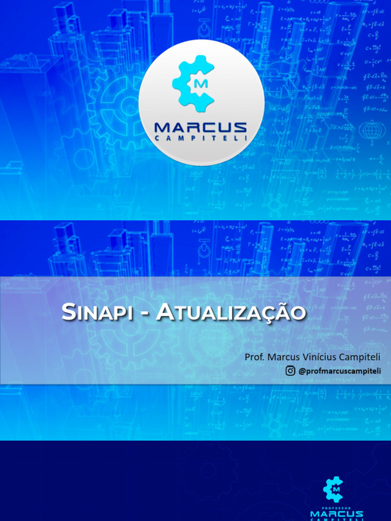 Atualização do Manual do SINAPI 2023 | PDF