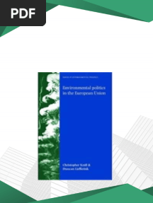 Environmental Politics in the European Union Policy Making Implementation and Patterns of Multi level Governance 1st Edition Christoph Knill instant download