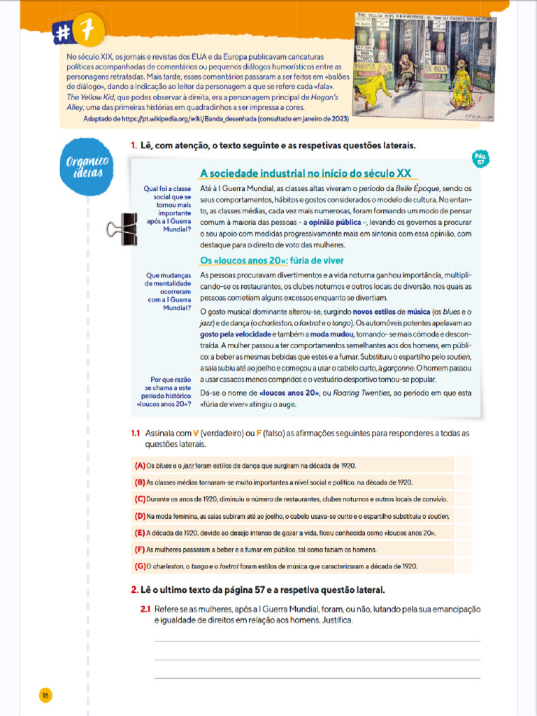 Ficha 7 Do C.A. | PDF