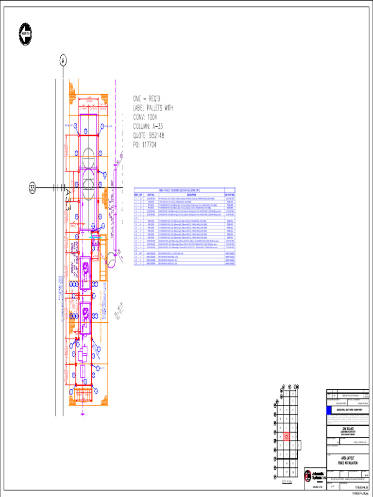 30 FHL 09 AREA LAYOUT FENCE INSTALLATION Rev.0 | PDF | Land Vehicles ...