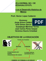 Aztecas Presentacion Power Point Arturo, Uriel, Guadalupe Carlos, Veronica