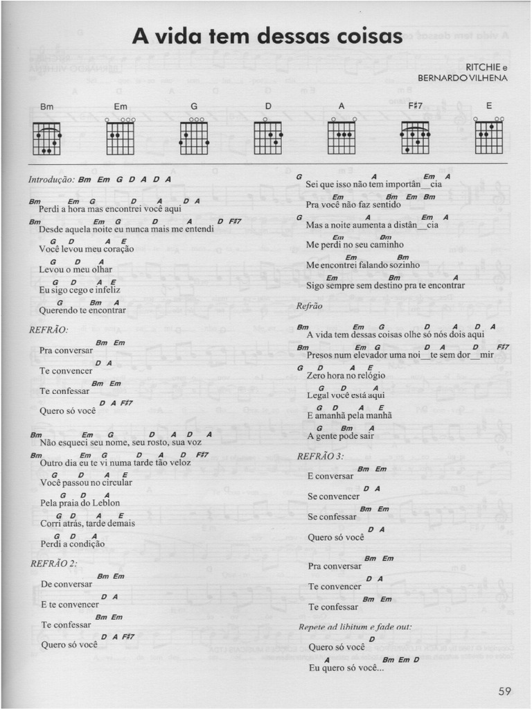 A Vida Tem Dessas Coisas - Ritchie | PDF
