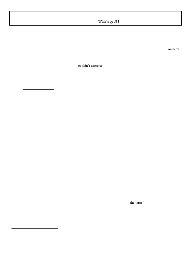 Section 8 - Protection of Property Rights | PDF | Estoppel ...