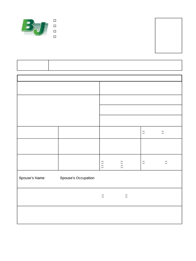 Job Application Form for Katrin BJ | PDF | Employment