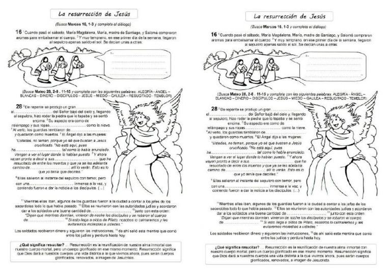 La Resurreccion de Jesus | PDF