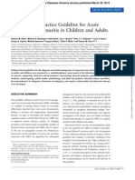 IDSA Clinical Practice Guideline for Acute Bacterial Rhino Sinusitis in Children and Adults