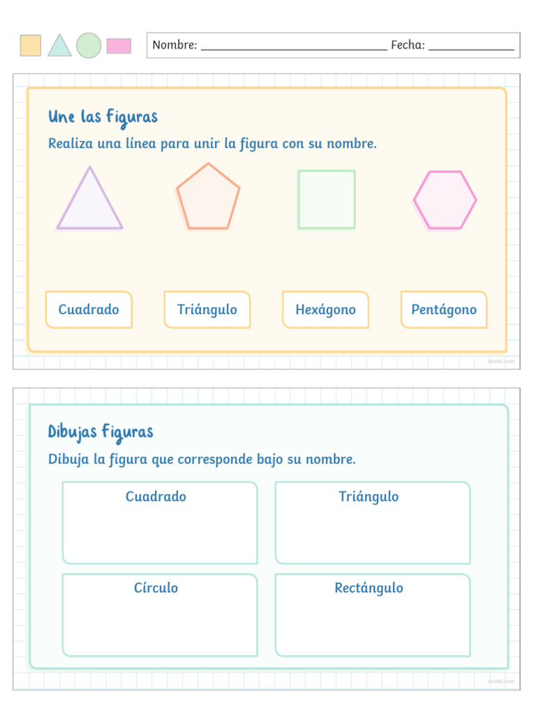 Actividad Figuras Geometricas Pdf
