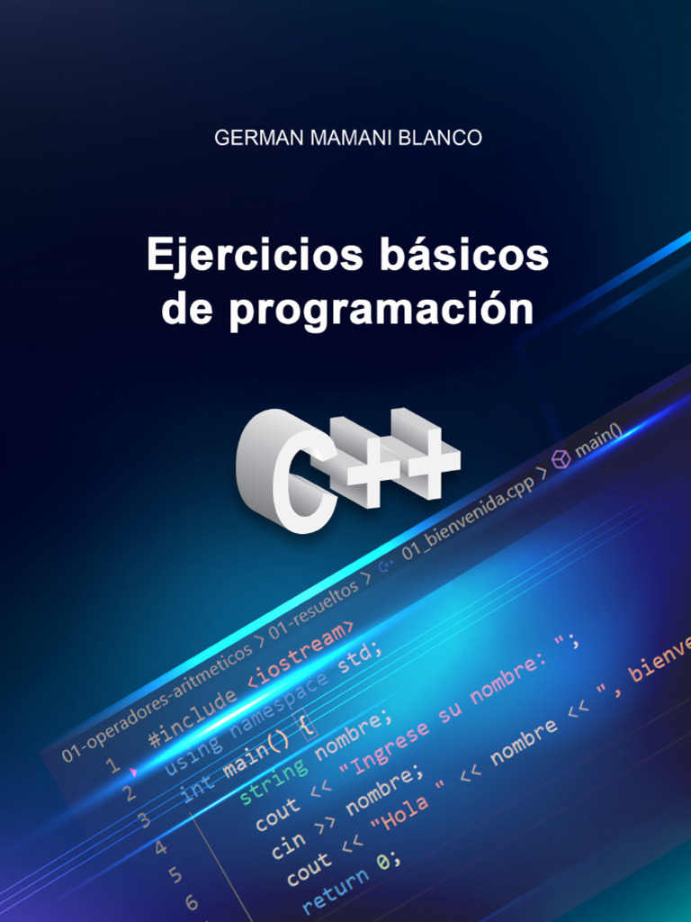 Ejercicios Básicos de Programación C++ | PDF | Entorno de desarrollo ...