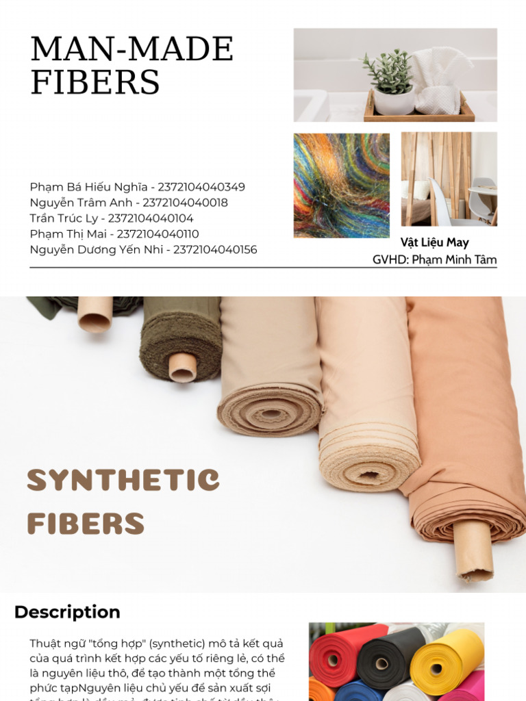 Man-Made Fibers | PDF