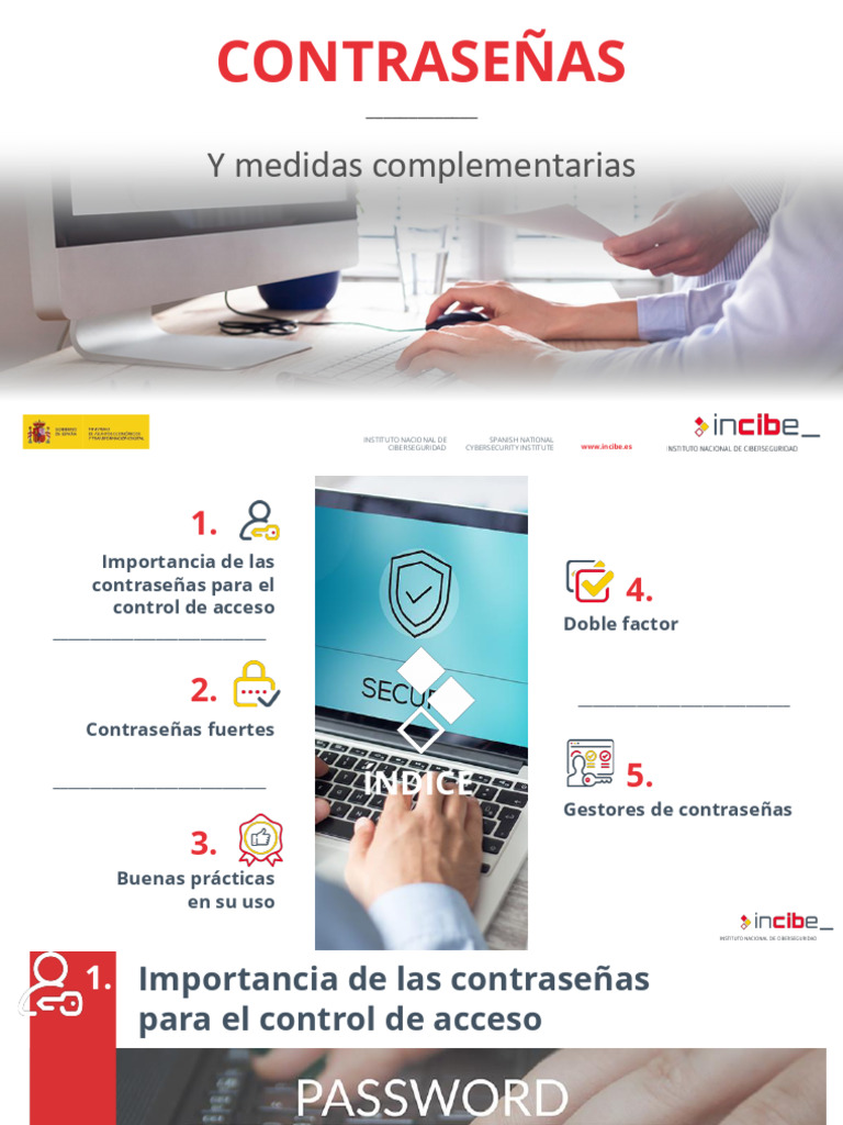 Concientizaci N Uso de Contrase As 1739464389 | PDF | Contraseña ...