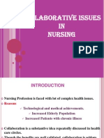 Collaborative Issues in Nursing
