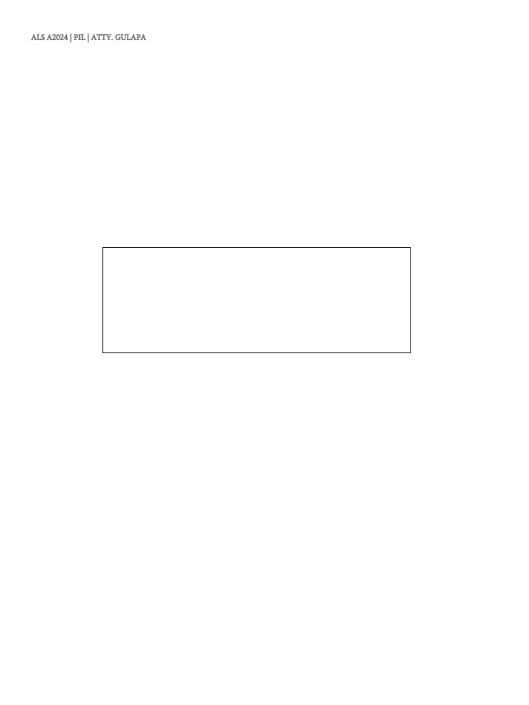 (A2024) PIL Gulapa Digests Part 1 | PDF | Treaty | Ratification