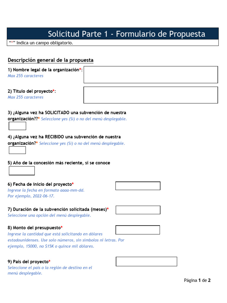 SP AP1 Proposal Form | PDF