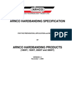 Arnco Hard Banding Specification Manual-Version 1