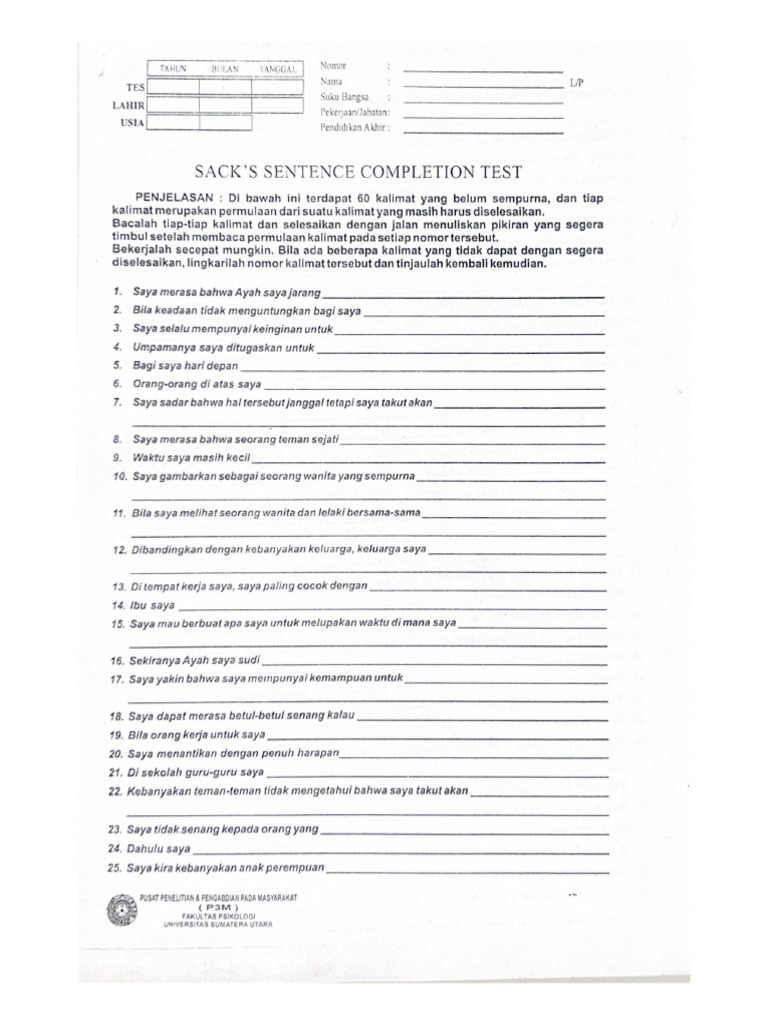 SSCT | PDF