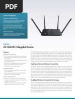 ZTE H188A AC1200 Router Overview | PDF | Wi Fi | Ieee 802.11