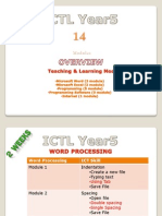 ICTLY5 Module Overview