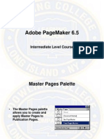 Adobe Pagemaker 6.5: Intermediate Level Course